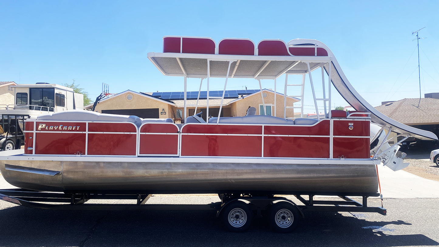 TRITOON SLIDE BOAT RENTAL